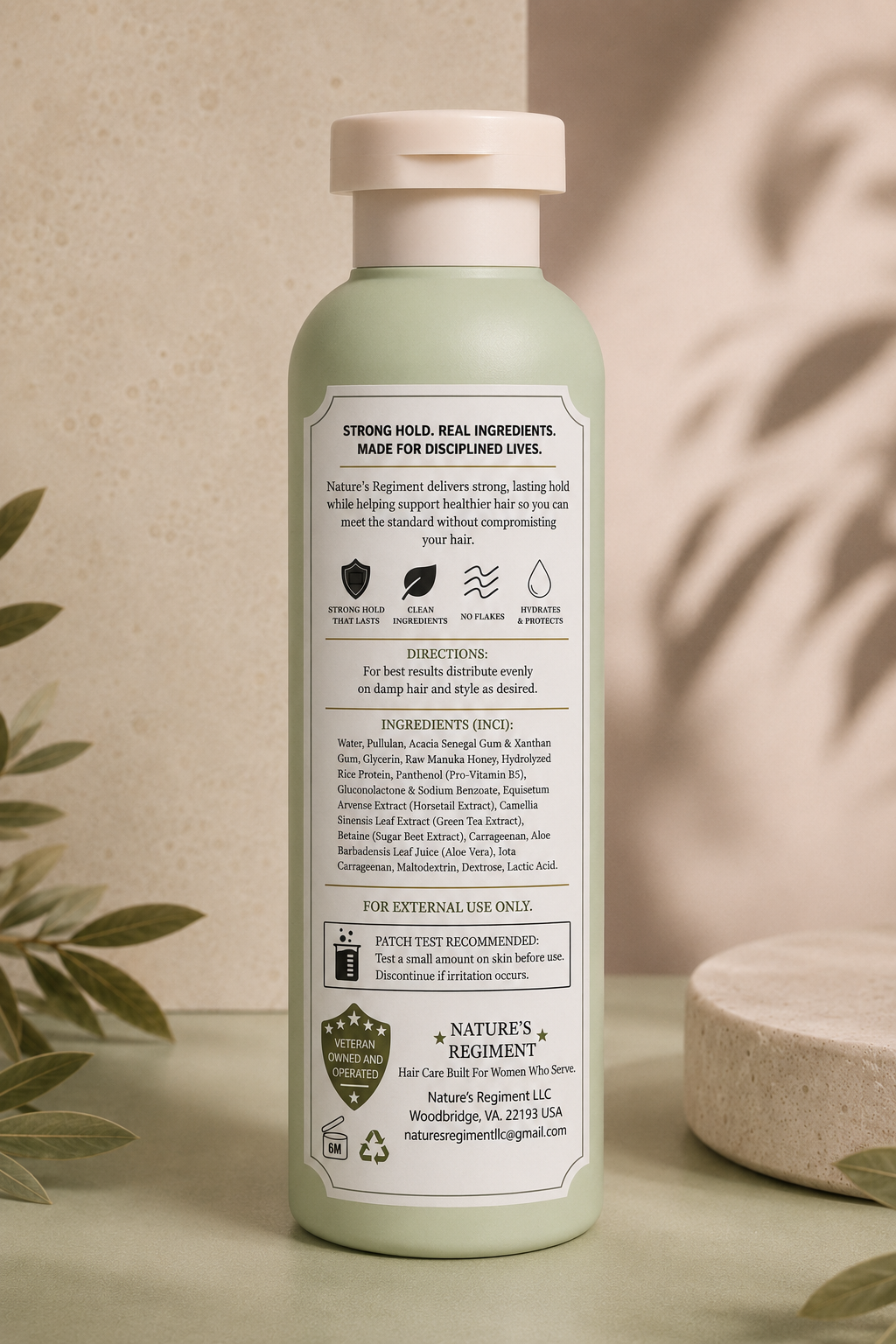 COMMAND HOLD Botanical Gel