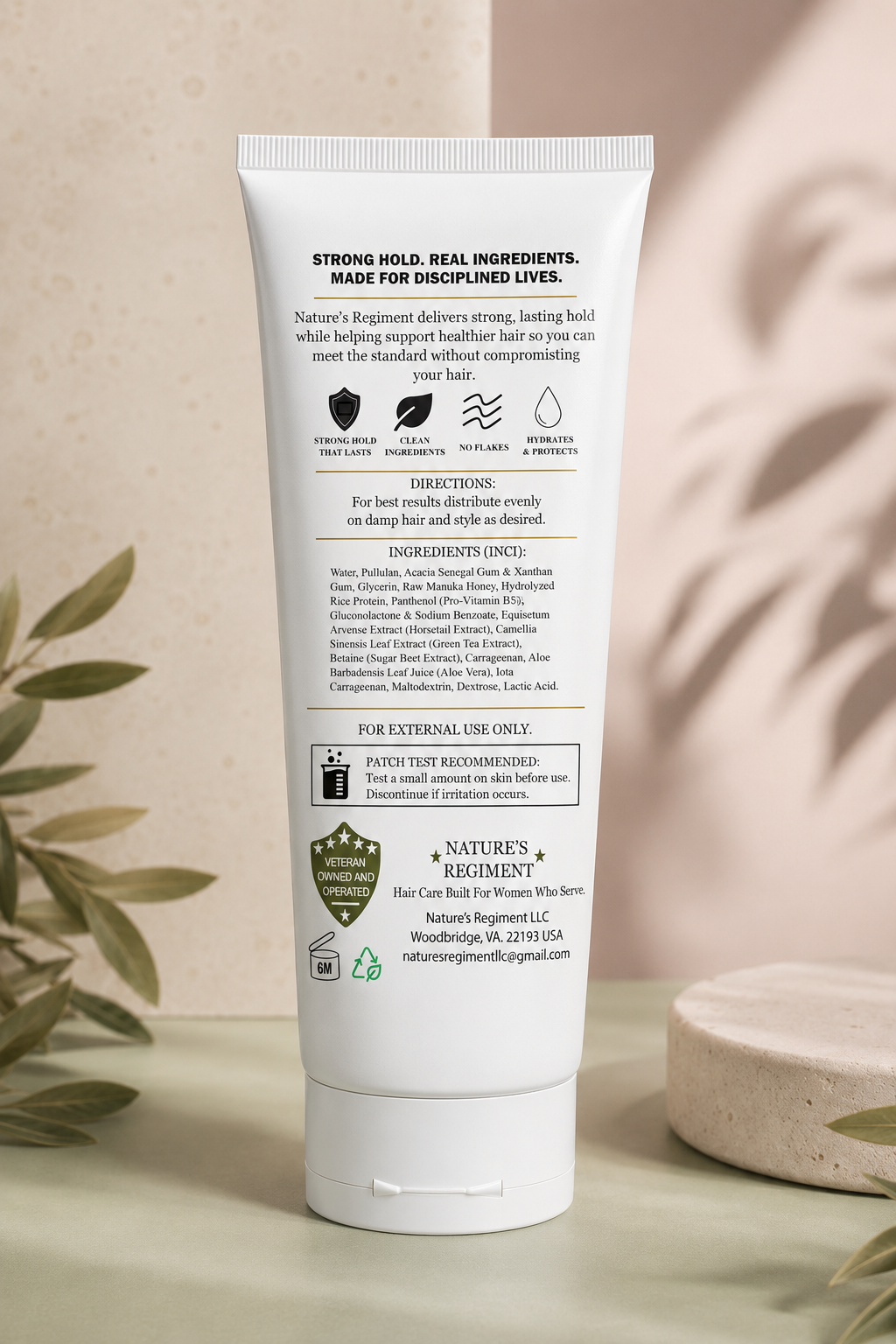 COMMAND HOLD Botanical Gel